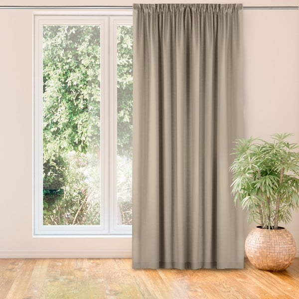 Bēšs aizkars 300x300 cm Carmena – Homede-image-1