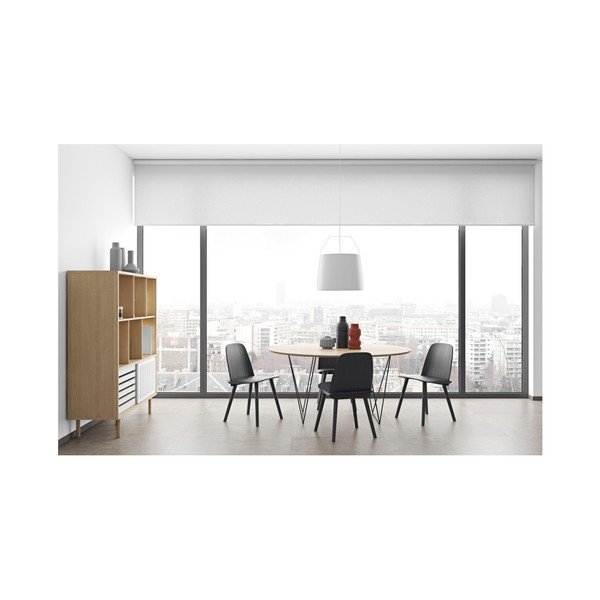 Ēdamgalds ozolkoka krāsā ar melnu Symbiosis Row pamatni, ⌀ 150 cm-image-2