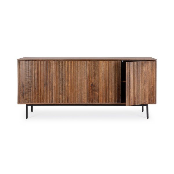 Dabīga toņa mango masīvkoka kumode 170x75x40 cm Tadita – Bizzotto-image-4
