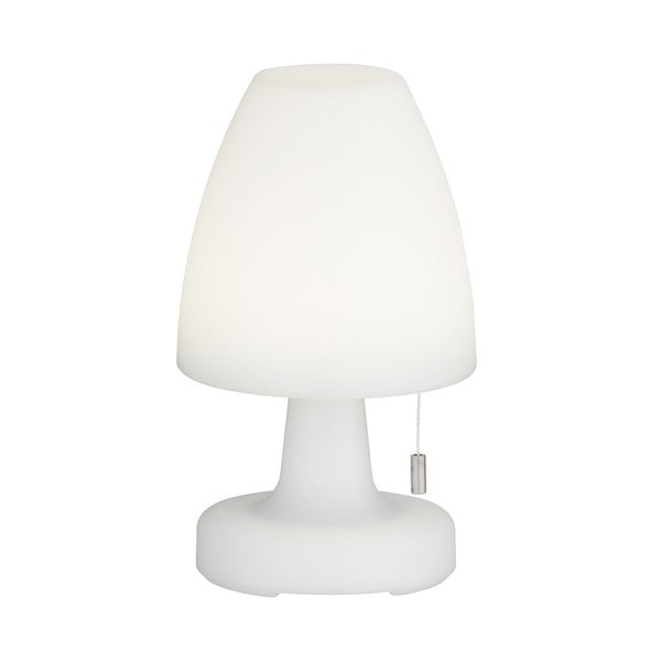 Balta LED galda lampa (augstums 25 cm) Termoli – Fischer & Honsel
