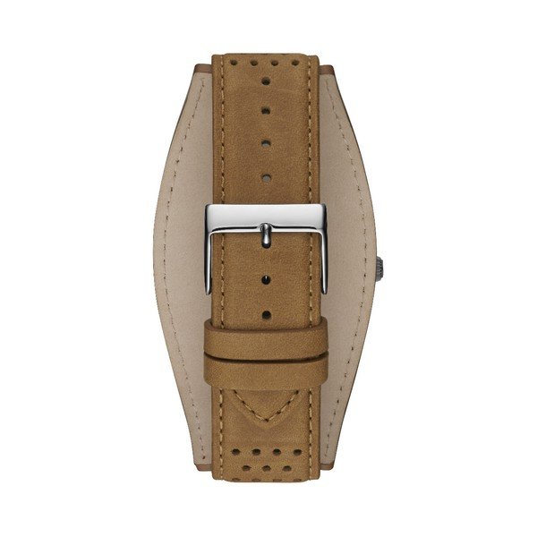 Vīriešu pulkstenis ar brūnu ādas siksniņu Guess W1243G1-image-1