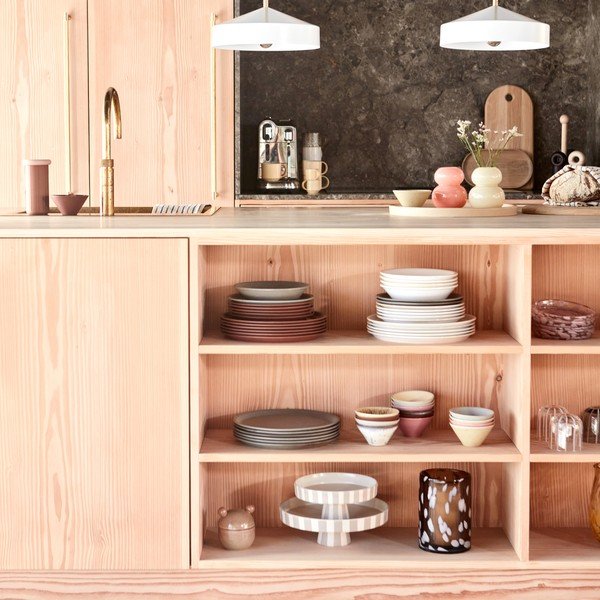Terakotas oranži terakotas šķīvji (2 gab.) ø 27 cm Yuka – OYOY Living Design-image-2