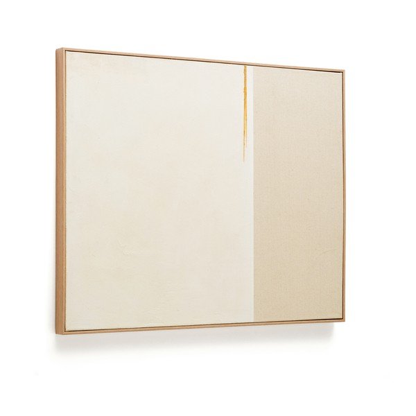 Ar rokām apgleznota glezna ar rāmi/uz audekla 80x100 cm Salin – Kave Home-image-2