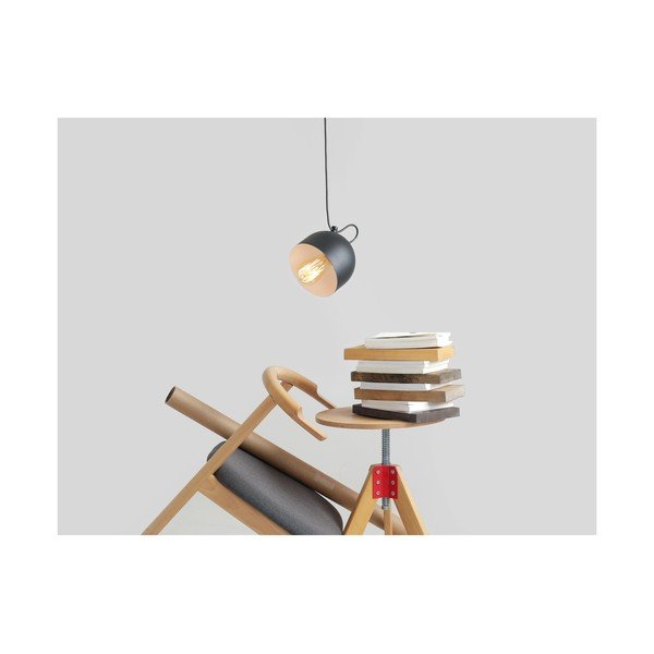 Melna piekaramā lampa Custom Form Popo-image-1