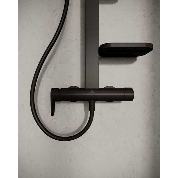 Matēti melns metāla dušas komplekts 111 cm ALU+ – Ideal Standard-image-4