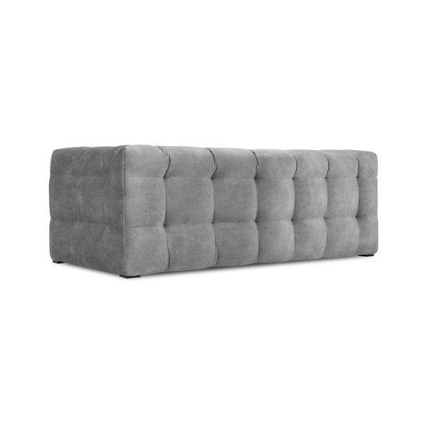 Pelēks samta divvietīgs dīvāns Windsor & Co Sofas Vest, 208 cm-image-4