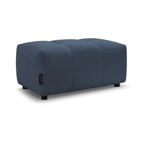 Zils kāju soliņš no šenila auduma Roxelane – Bobochic Paris-image-3