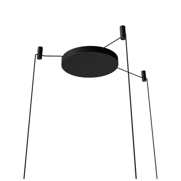 Melns griestu kabeļu turētājs 3 cm Asteria Micro Cluster – UMAGE-image-1