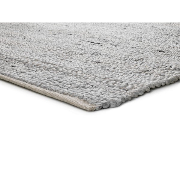 Gaiši pelēks paklājs no pārstrādātas plastmasas Universal Cinder, 60 x 110 cm-image-2