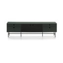 Zaļš TV galdiņš ar melnām detaļām Teulat Punto