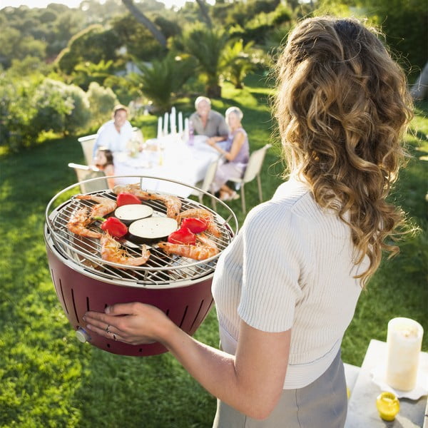 Kokogļu/pārnēsājams grils ø 35 cm Classic – LotusGrill-image-1