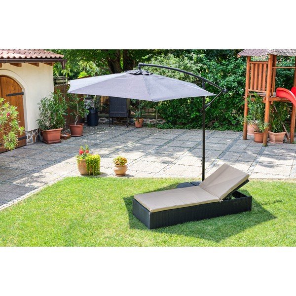 Melns saulessargs ø 300 cm Happy Sun – Bonami Essentials-image-4