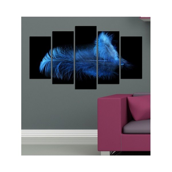 Daudzdaļīgs 3D Art Deep Azul, 102 x 60 cm-image-1