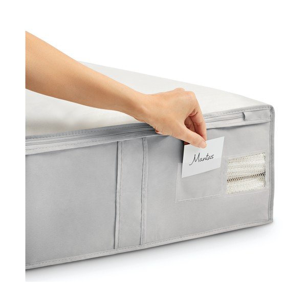 Tekstila drēbju uzglabāšanas kaste ar stingrām malām – Rayen-image-3