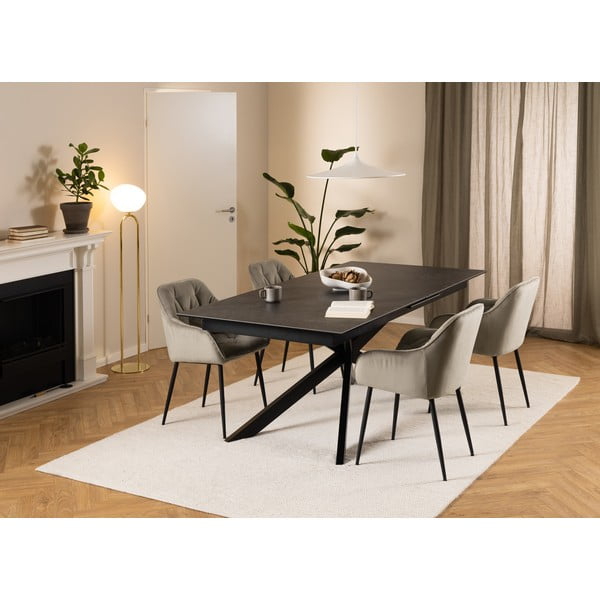 Keramikas izvelkams ēdamgalds 100x240 cm Irwine – Actona-image-1