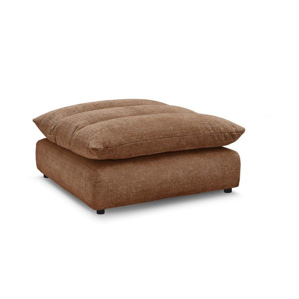 Oranžs kāju soliņš no šenila auduma Neil – Bobochic Paris