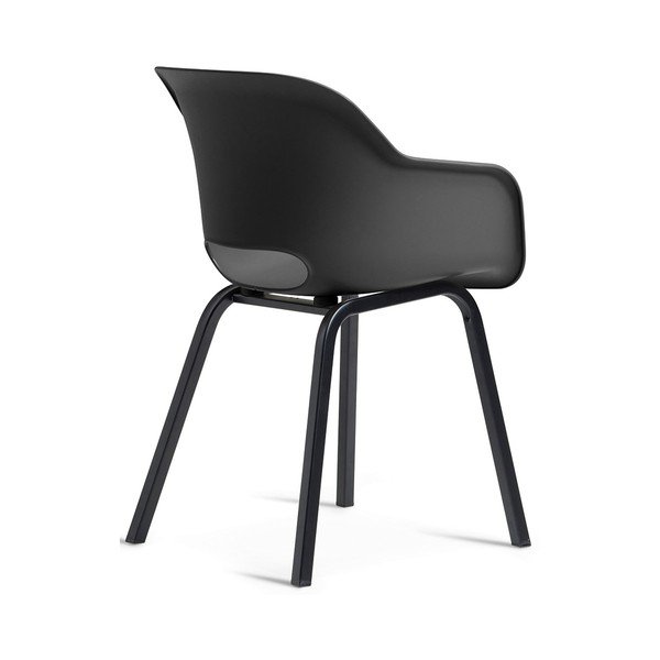 Antracīta pelēki metāla/plastmasas dārza krēsli (2 gab.) Noa Duo – Keter-image-3