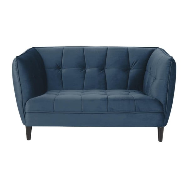 Zils samta dīvāns Actona Jonna,146 cm