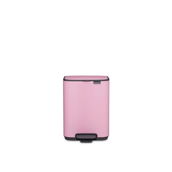 Rozā tērauda atkritumu tvertne ar pedāli 4 l Bo – Brabantia-image-4