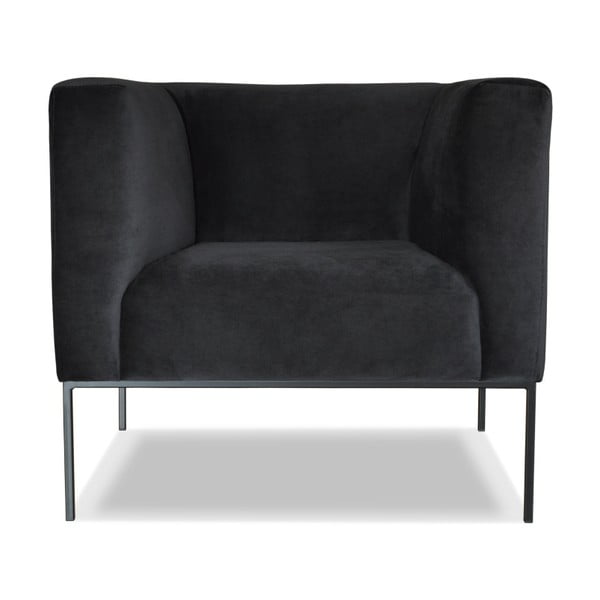 Melns krēsls Windsor & Co. Dīvāni Neptune