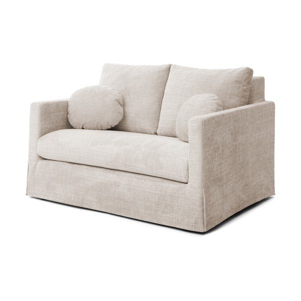 Krēmkrāsas dīvāns 140 cm Paphos – Ropez