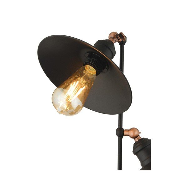 Melna stāvlampa Bowl – Magenta Home-image-1