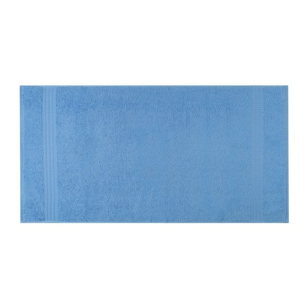 Zils tīras kokvilnas dvielis Sky, 50 x 90 cm
