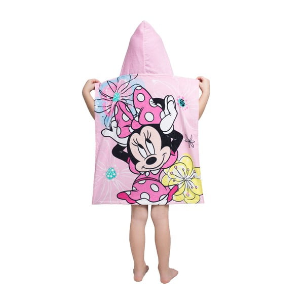 Rozā frotē bērnu halāts Minnie – Jerry Fabrics-image-2