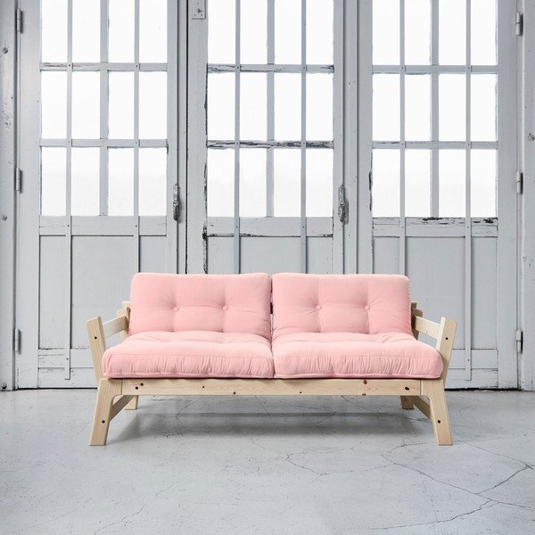 Mainīgs dīvāns Karup Step Natural/Pink Peonie-image-1