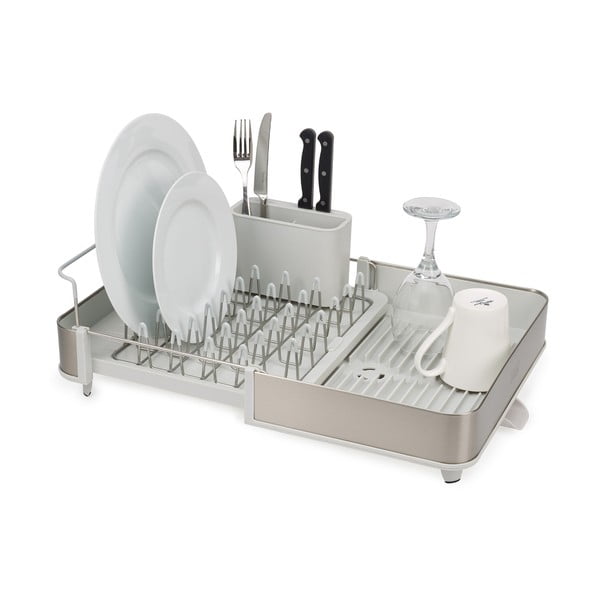 Sudraba krāsas metāla trauku žāvētājs Extend – Joseph Joseph-image-4