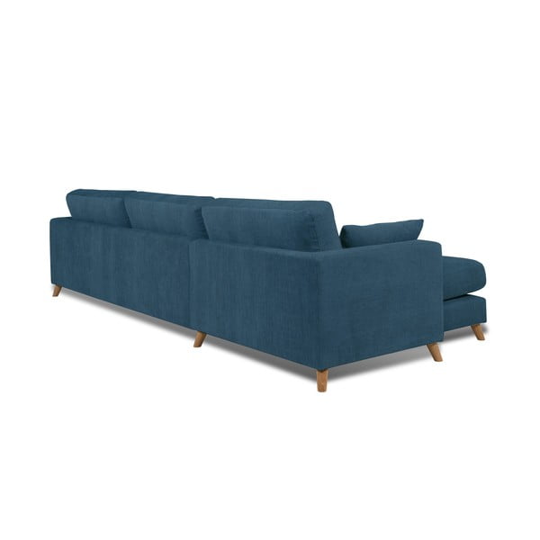 Tumši zils stūra dīvāns (kreisais stūris) Faria – Scandic-image-2