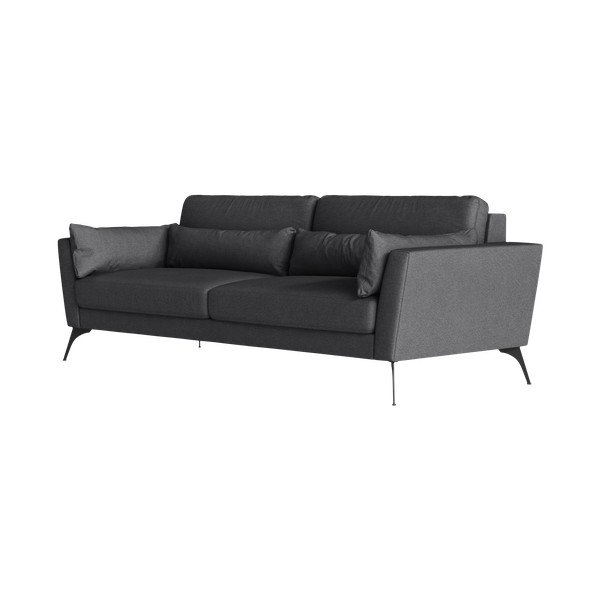 Antracīta pelēks trīsvietīgs dīvāns Marie Claire Home Susan-image-3