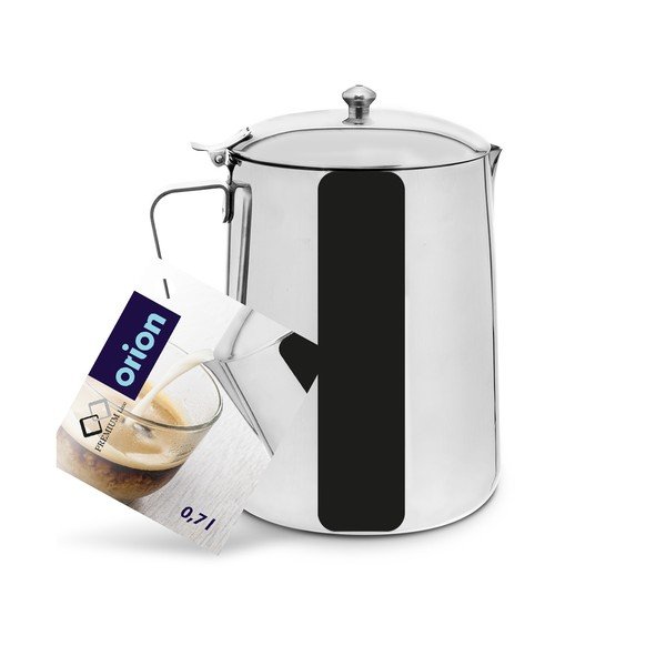 Sudraba krāsas nerūsējošā tērauda tējkanna 700 ml Anett – Orion-image-3