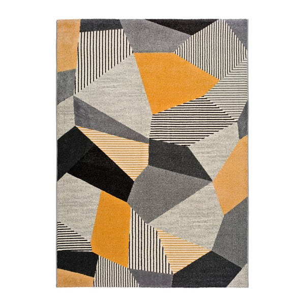 Oranžs un pelēks paklājs Universal Gladys Sarro, 160 x 230 cm