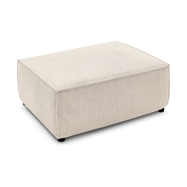 Bēšs velveta pufs Nihad – Bobochic Paris-image-4