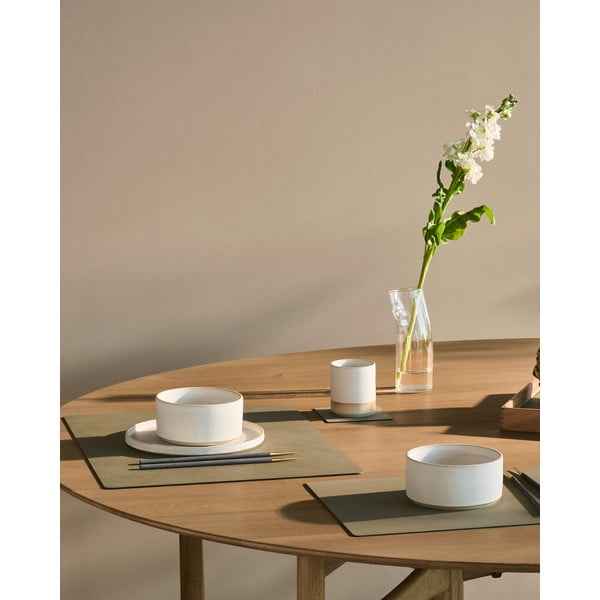 Galda paliktnis no ekoloģiskās ādas 35x45 cm Square L Nupo – LIND DNA-image-1