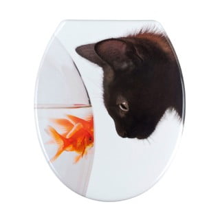 Tualetes poda sēdeklis Wenko Fish & Cat, 45 x 37,5 cm