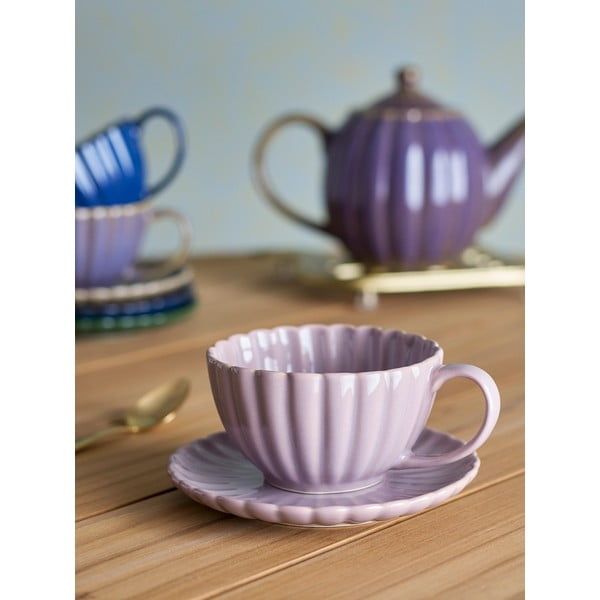 Gaiši rozā kapučīno māla tasīte 220 ml Latina – Bloomingville-image-1