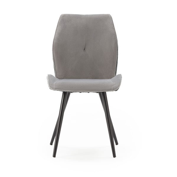 Gaiši pelēki velveta pusdienu krēsli (2 gab.) Adaya – Marckeric-image-2