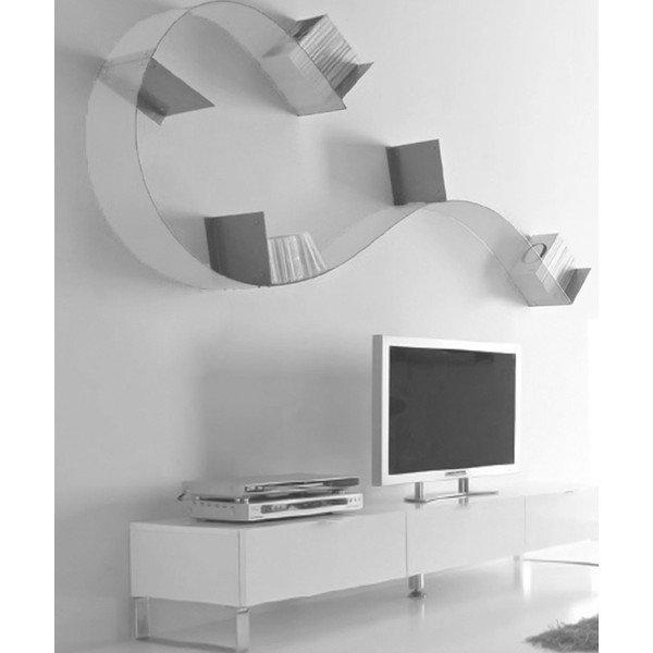 Sienas plaukts Tomasucci Flex Transparent-image-1