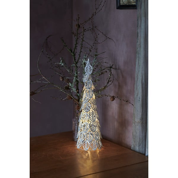 LED gaismas dekors Sirius Kirstine Silver, augstums 53,5 cm