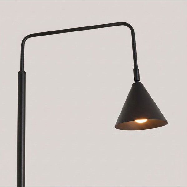 Melna tērauda stāvlampa ar saliekamu konstrukciju (augstums 165 cm) Zylo – Sollux-image-2