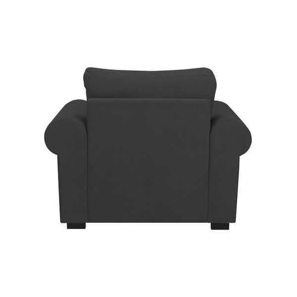 Tumši pelēks Windsor & Co Sofas Hermes krēsls-image-1