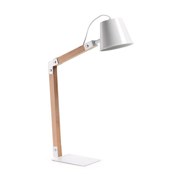 Balta galda lampa La Forma Andra