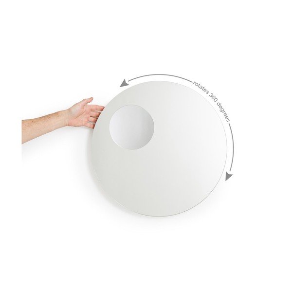 Balts sienas kosmētikas palielināmais spogulis Wireworks Neutrino Matt-image-1