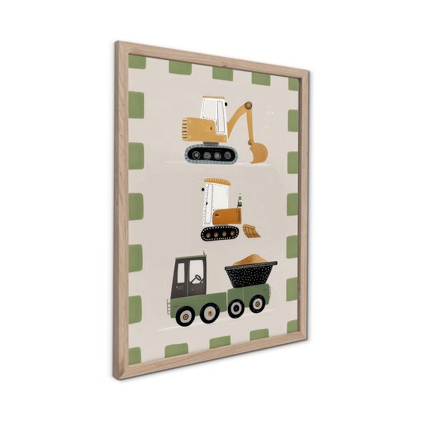 Bērnu plakāts 30x40 cm Baby The Builder – Styler-image-4