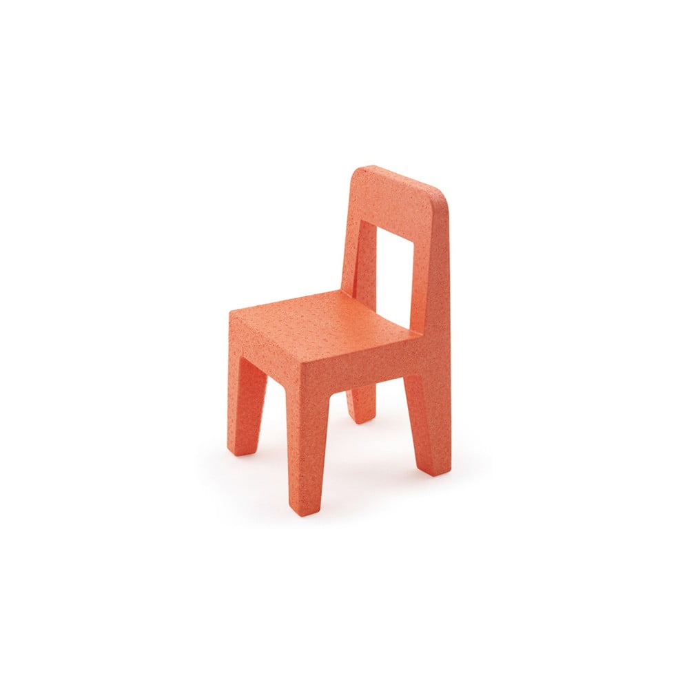 Bērnu oranžais krēsls Magis Seggiolina Pop