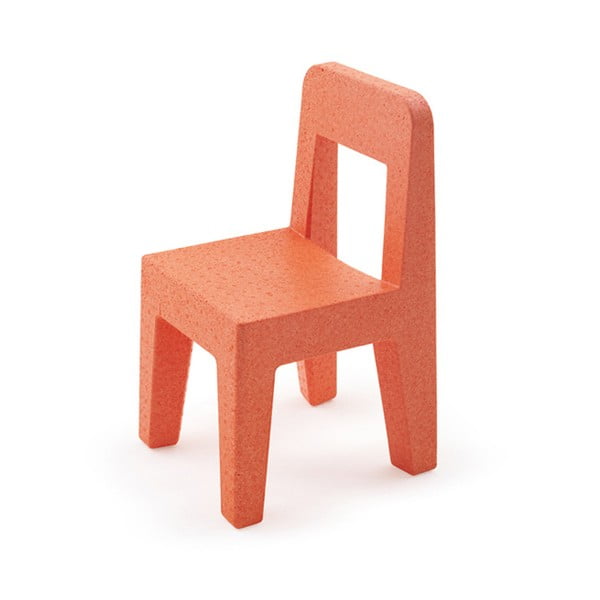 Bērnu oranžais krēsls Magis Seggiolina Pop
