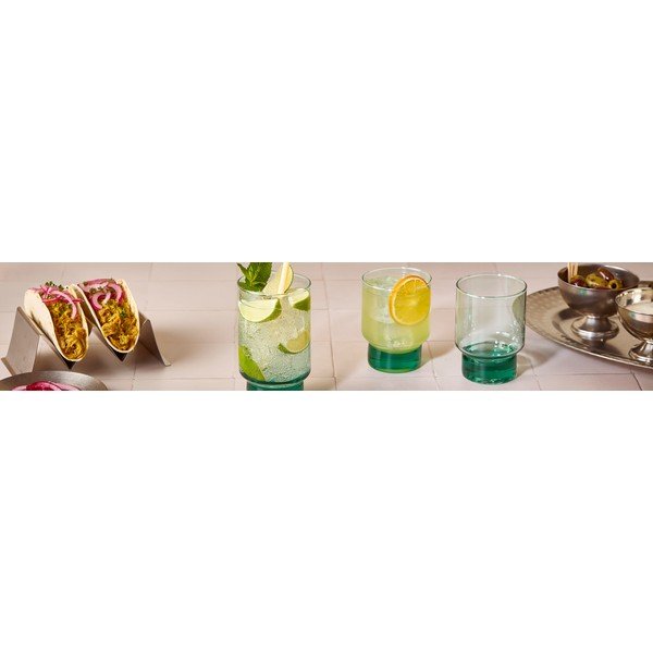 Kokteiļu pārstrādāta stikla glāzes (6 gab.) 500 ml Revera – BonBistro-image-2