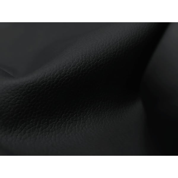 Melns kāju soliņš no ādas imitācijas Aloha – Makamii-image-4